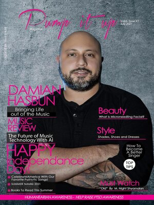 cover image of Pump it up Magazine--Damian Hasbun Bringing Life Out of the Music